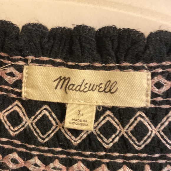 Madewell top black size L - Picture 2 of 4